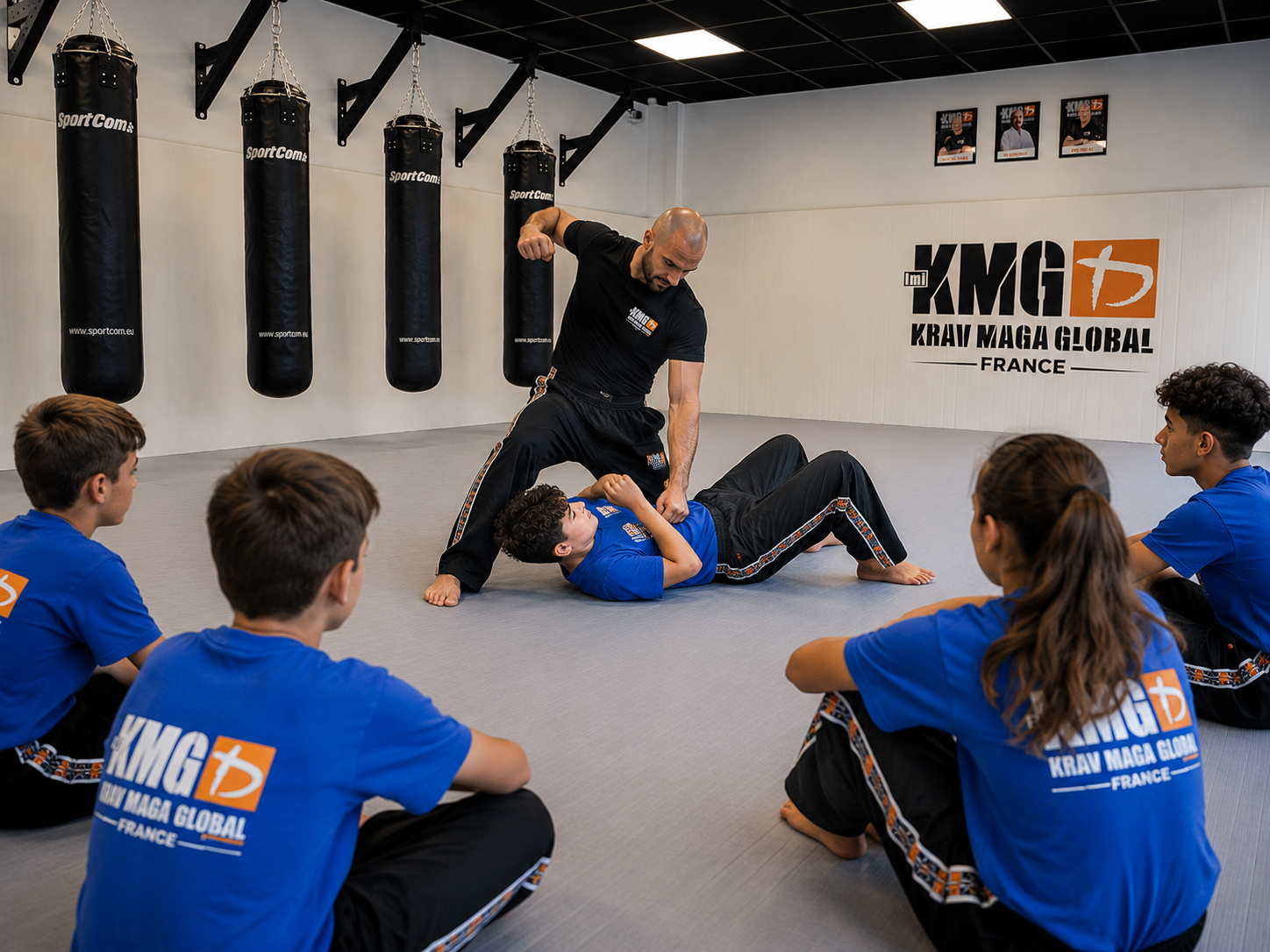 Cours krav maga ados Boulogne