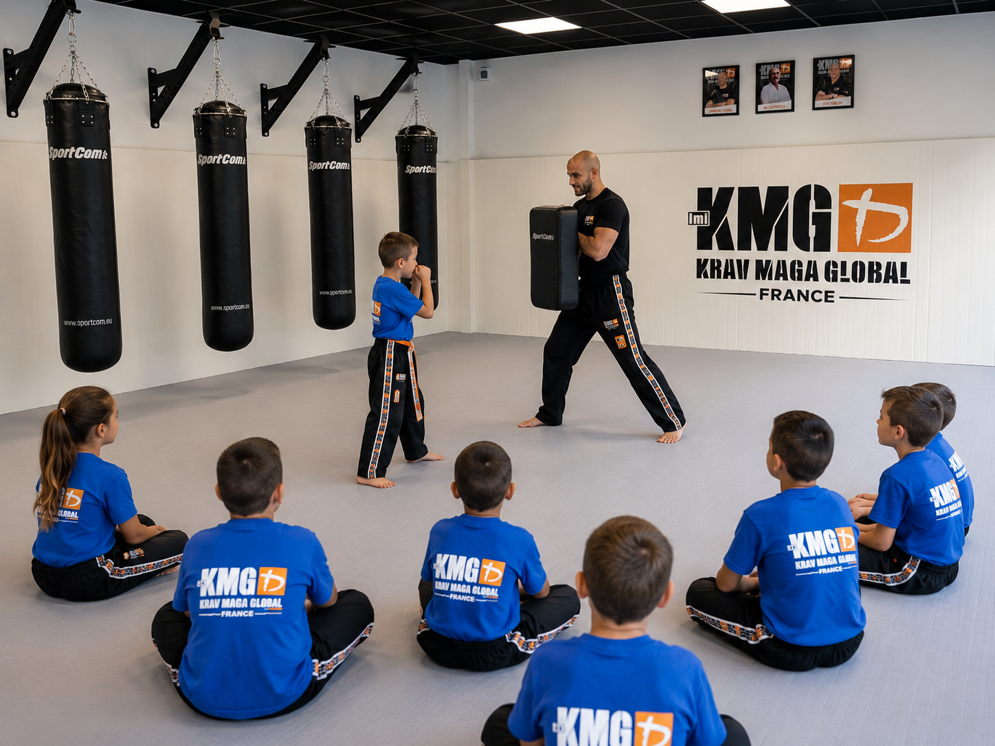 Cours krav maga enfants Boulogne